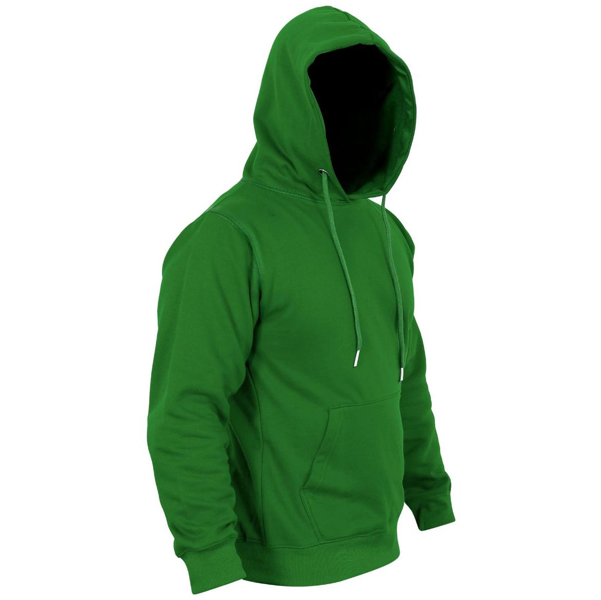 Plain Green Hoodie - Aspire Casual