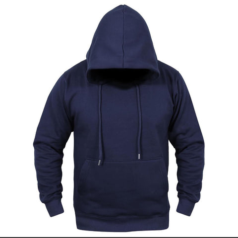 Plain Royal Blue Hoodie - Aspire Casual