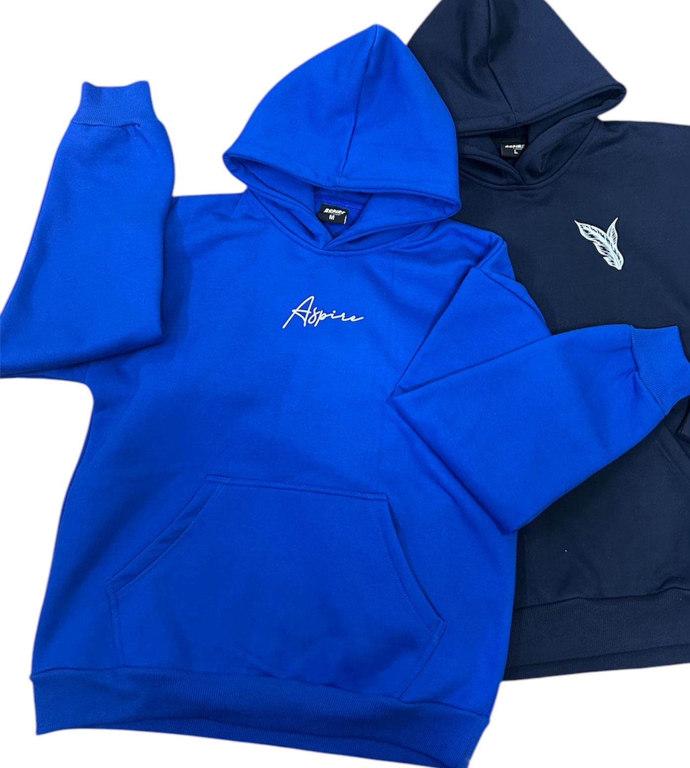 ROYAL BLUE HOODIE - Aspire Casual