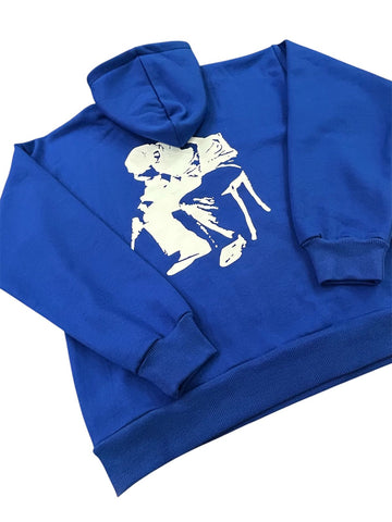 ROYAL BLUE HOODIE - Aspire Casual